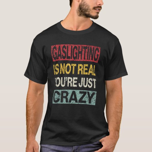 T-shirt L'Éclairage N'Est Pas Réel 3 (Devant)