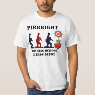 T-shirt L'école de finissage de Pirbright garde le dépô