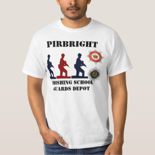 T-shirt L'école de finissage de Pirbright garde le dépô