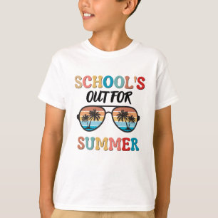 T-shirt L'école est dehors pour l'été
