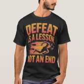 T-shirt Leçon de défaite non coureur final (Devant)
