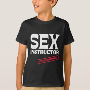 T-shirt Leçon première gratuite pour instructeur ! Enterre