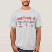 T-shirt L'économie de la génération (Devant)
