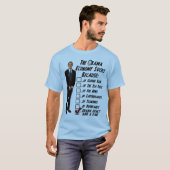 T-shirt L'économie d'Obama suce (Devant entier)