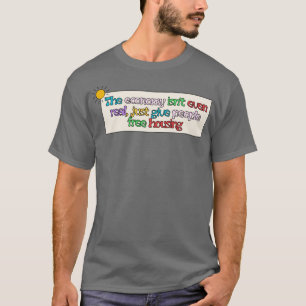 T-shirt L'économie est un logement libre