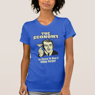 T-shirt L'économie : Martini de midi