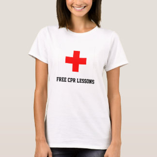 T-shirt Leçons libres de CPR