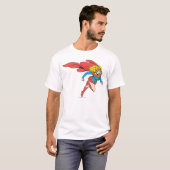 T-shirt Leçons Supergirl droite (Devant entier)