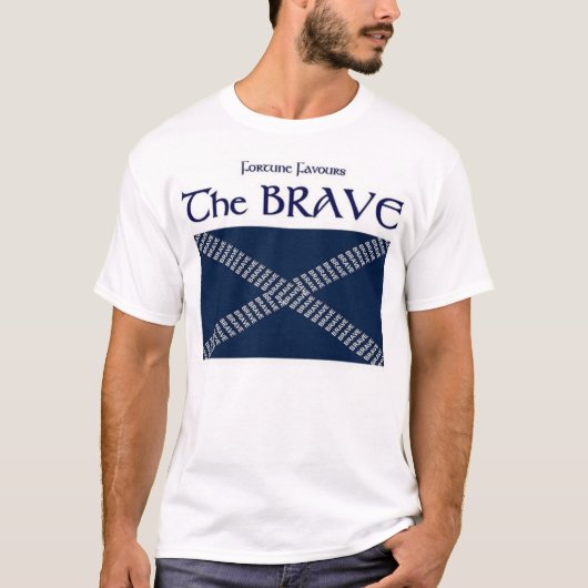 T-shirt L'Ecosse le courageux (Devant)