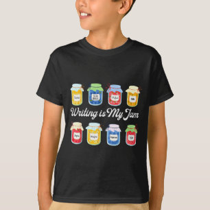 T-shirt L'écriture est super drôle écrivain auteur profess