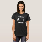 T-shirt Lecteur de golf de disque Sasquatch (Devant entier)