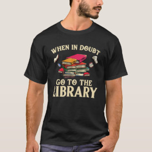 T-shirt Lecteur de livre cool Men Women Library Theme Book