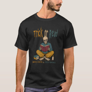 T-shirt Lecteur de livre Halloween