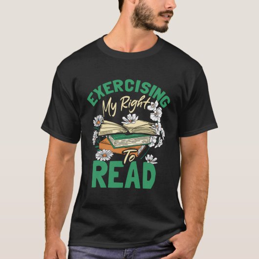 T-shirt Lecteur de livres interdits (Devant)