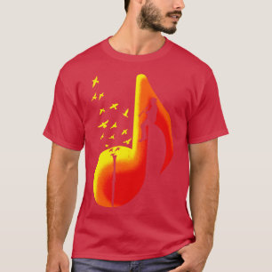T-shirt Lecteur de musique Clarinet