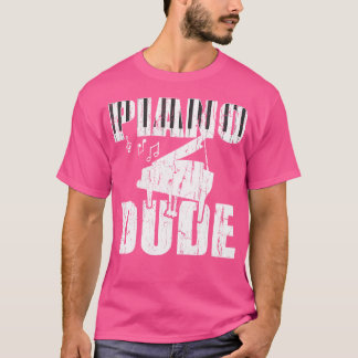 T-shirt Lecteur de Musique de Piano Musique Jazz M