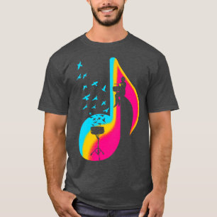 T-shirt Lecteur de musique Snare Drum