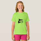 T-shirt Lecteur de poisson (Devant entier)
