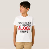 T-shirt Lecteur de sang (Devant entier)