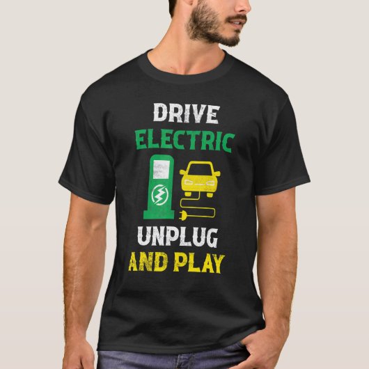 T-shirt Lecteur Électrique Débrancher Et Jouer Mobility Ev (Devant)