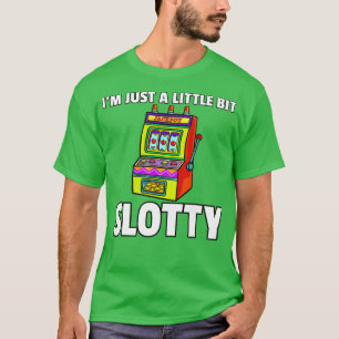 T-shirt Lecteur Machine à sous Joueur Casino Jeu joueur