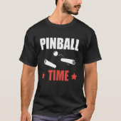 T-shirt Lecteur Pinball Time (Devant)