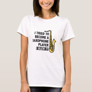 T-shirt Lecteur saxophone