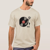 T-shirt lecteurs de disques vinyle (Devant)