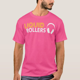 T-shirt Lecteurs Liquides Tambour Et Basse Dnb Dj Mc Drum