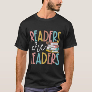 T-shirt Lecteurs Sont Leaders Lecture Amoureux De Livres P