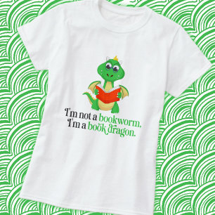 T-shirt Lecture amusante du livre - ver de livre
