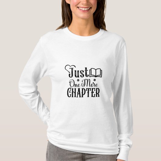 T-shirt Lecture Art Juste Un Autre Chapitre (Devant)