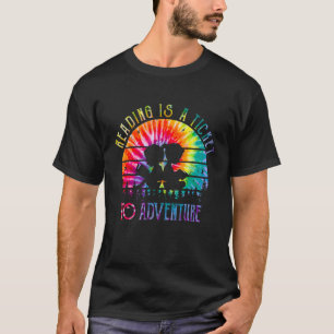 T-shirt Lecture Aventure Tiedye Livres Lecteur Bover Hob
