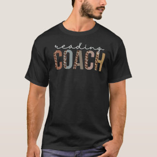 T-shirt Lecture Coach Leopard Appréciation Pour Les Femmes