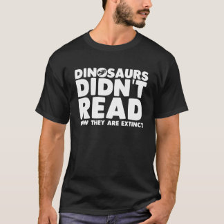 T-shirt Lecture cool Pour Hommes Femmes Abibliophobie Lire