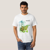 T-Shirt Lecture de fantômes d'histoires de fantôme (Devant entier)