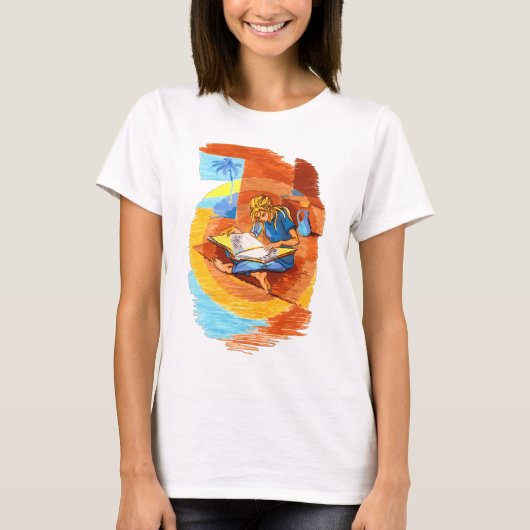 T-shirt Lecture de femme Artsy (Devant)