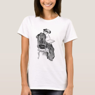 T-shirt Lecture de fille de Gibson