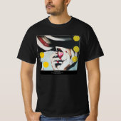 T-shirt "Lecture de la volonté" Peinture sur une (Devant)