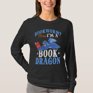 T-shirt Lecture de livre Imaginaire Créature Cute Livre Dr