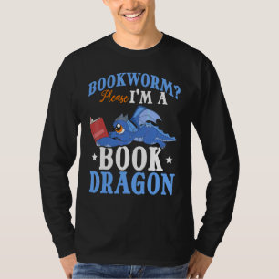 T-shirt Lecture de livre Imaginaire Créature Cute Livre Dr