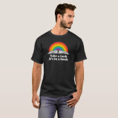 T-shirt Lecture de livres (Devant entier)