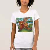 T-shirt Lecture de robots (Devant)