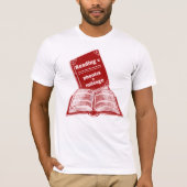 T-shirt Lecture des phonies de kilométrage (Devant)