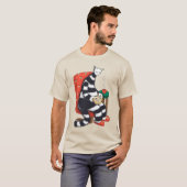 T-shirt Lecture du livre de chat Lover (Devant entier)