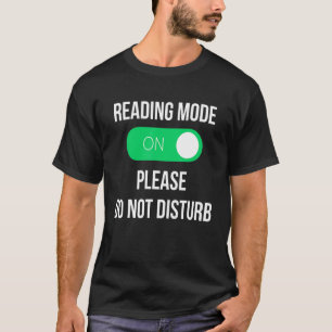 T-shirt Lecture du livre de vers de livre