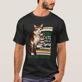 T-shirt Lecture du livre Étudier Lecteur de chats Kitten 1