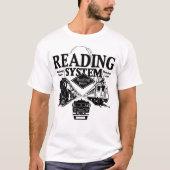 T-shirt Lecture du réseau ferroviaire 1942 (Devant)