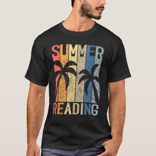 T-shirt Lecture estivale (Devant)