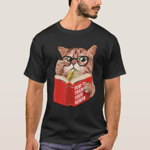 T-shirt Lecture Graphique Chat Propriétaire de Chat Anima